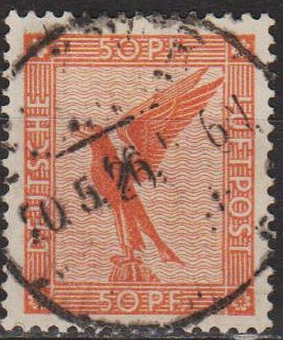 1926 - Німеччина - Авіапошта - Орел - 50 Mi.381 _7,0 € _гаш - фото фото фото 0