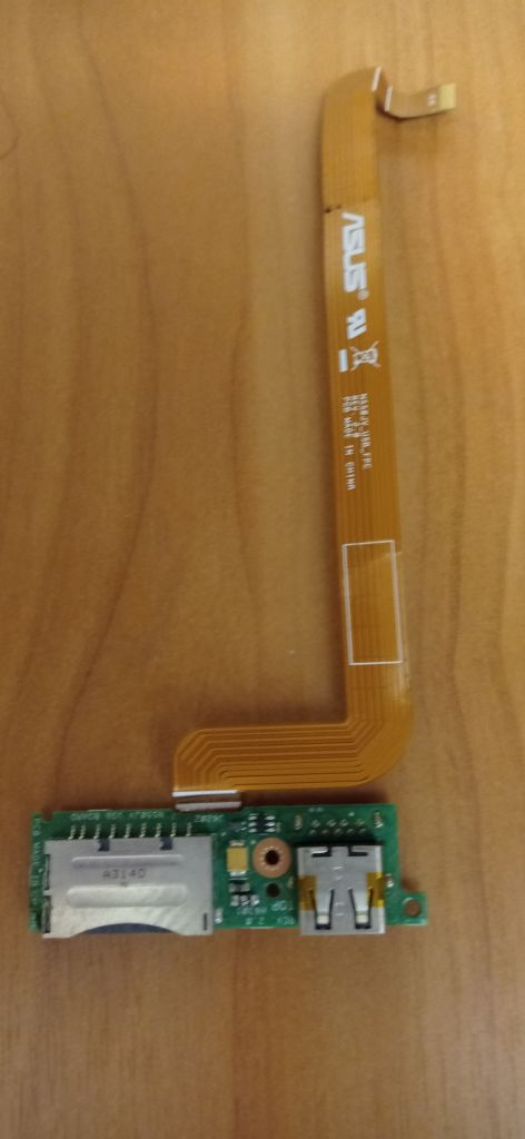 Плата USB та Card reader ноутбука ASUS N550, N550JV - фото фото фото 0
