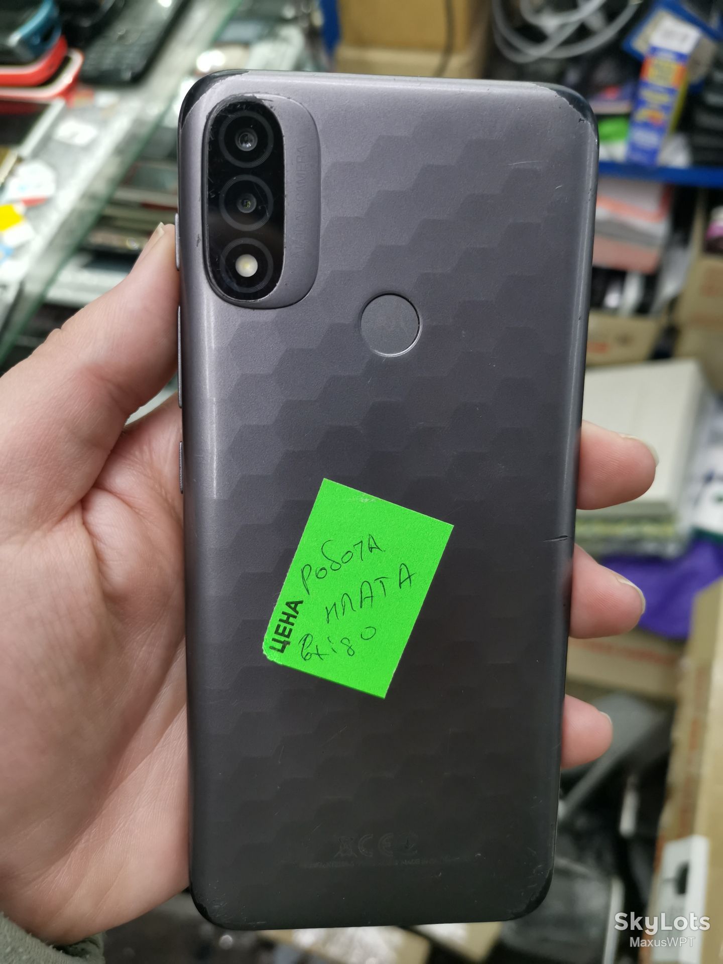 #1578 Sklad Motorola E20 gray xt2155-3 - фото фото фото 1
