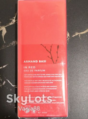 Armand Basi In Red Eau de Parfum 100мл жіночі  БЕЗКОШТОВНА ДОСТАВКА НП - фото фото фото 1