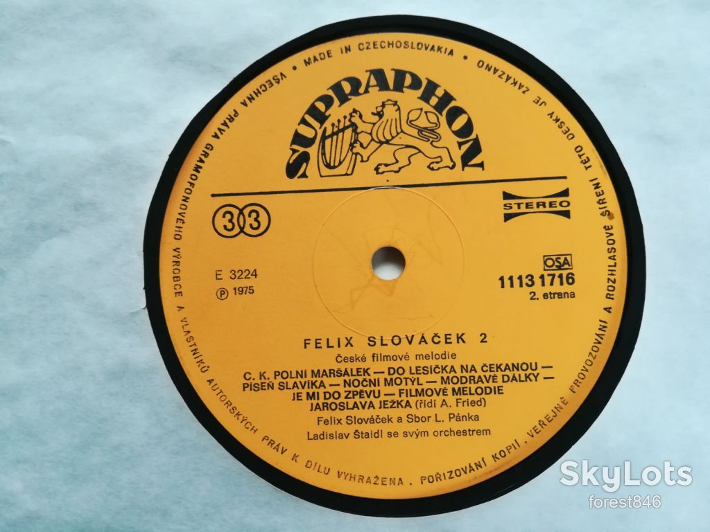 Felix Slovacek 2  (2)-Ex.+, Чехословакия - фото фото фото 4