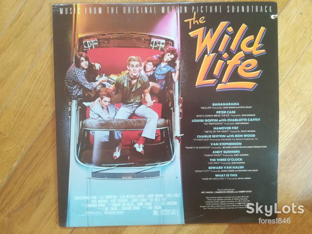 The Wild life  (soundtrack)  (1)-M, США - фото фото фото 0