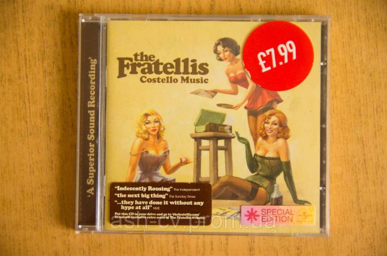Музичний диск CD. THE FRATELLIS - Costello Music - фото фото фото 0