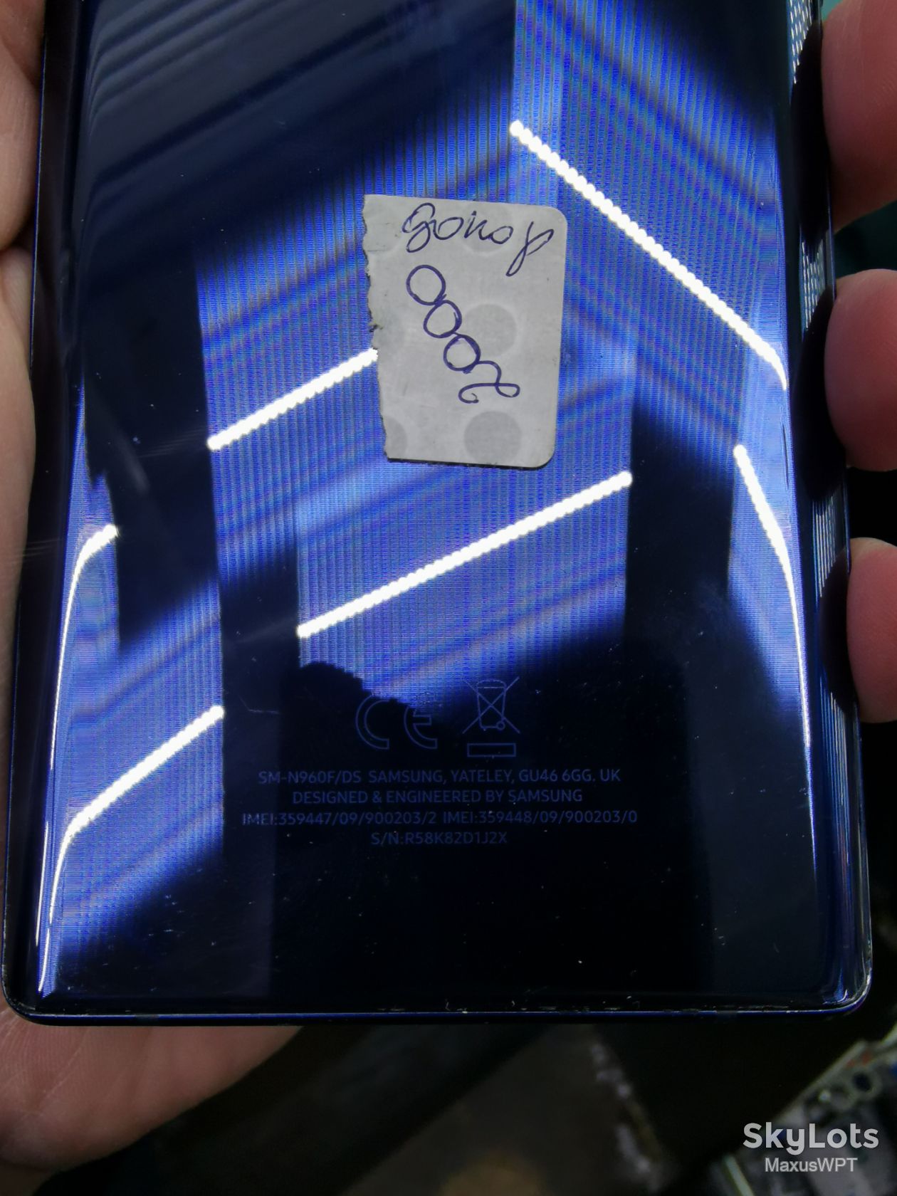 #2326 sklad Sansung Note 9 N960 blue - фото фото фото 1