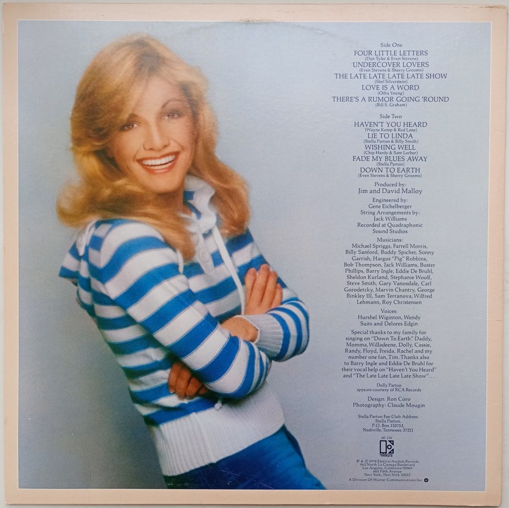 STELLA PARTON  (1978) LP EX+/EX - фото фото фото 1