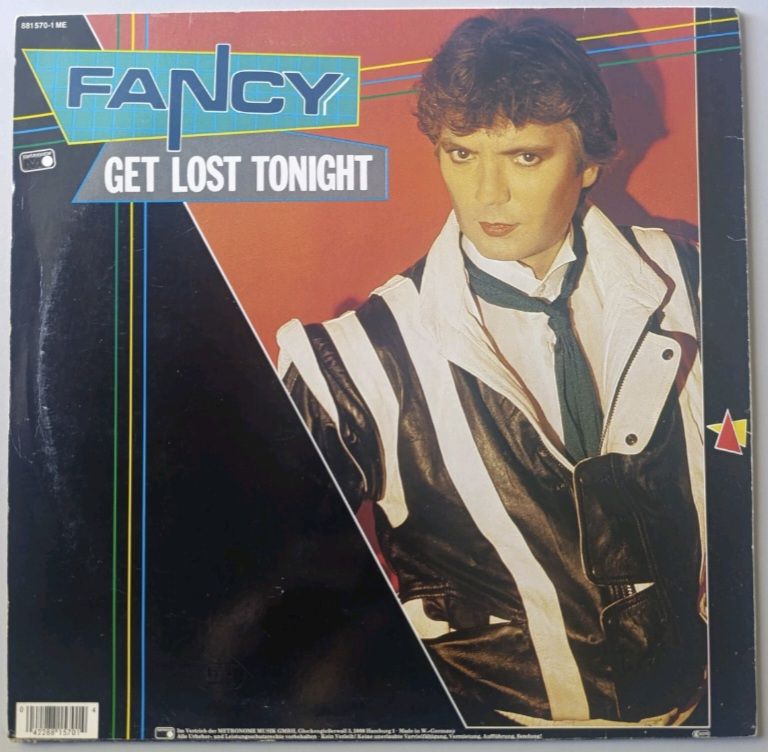 Fancy - Get Lost Tonight - 1984.  (EP). 12. Vinyl. Пластинка. Germany. - фото фото фото 1