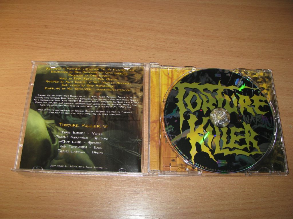 TORTURE KILLER - Swarm    (2006 Metal Blade 1st press USA) - фото фото фото 1