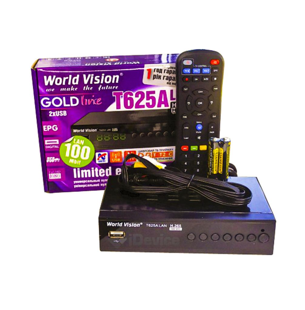 Тюнер Т2 World Vision T625A Lan 2USB - фото фото фото 2