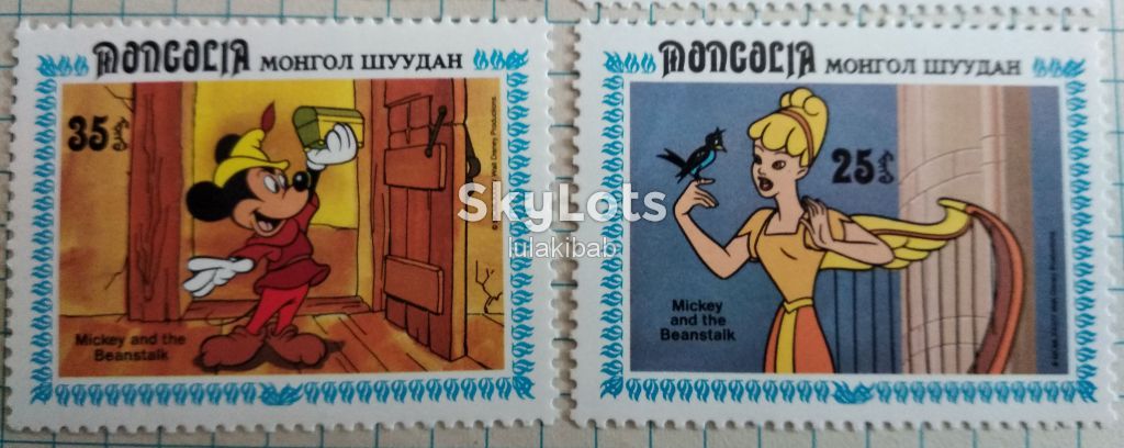 Монголия 1984г. Дисней - фото фото фото 1