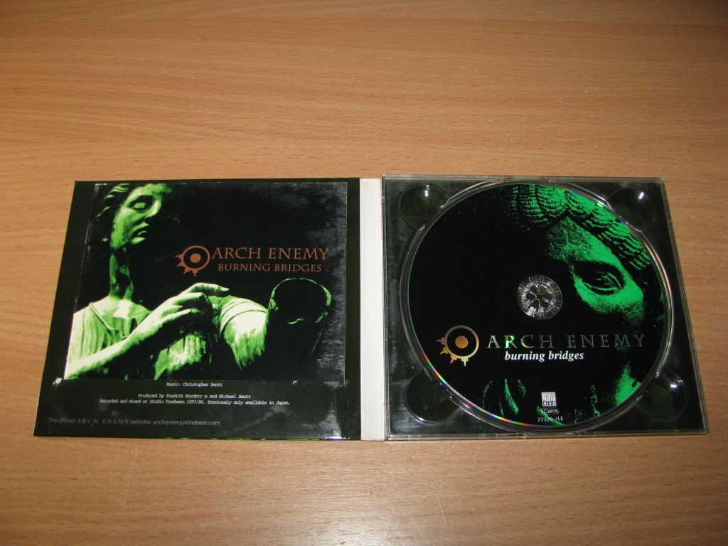 ARCH ENEMY - Burning Bridges  (1999 Century Media DIGI,1st press) - фото фото фото 1