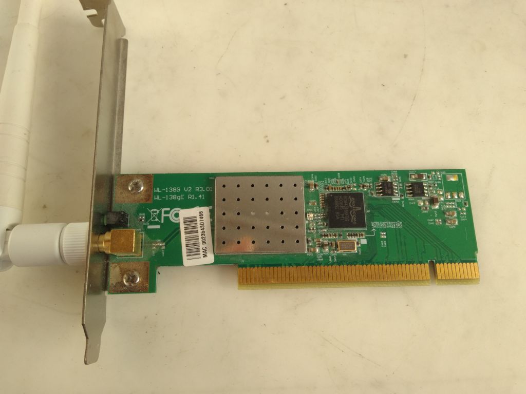 Бездротова мережева карта PCI адаптер ASUS WL-138g V2  (№42) - фото фото фото 2