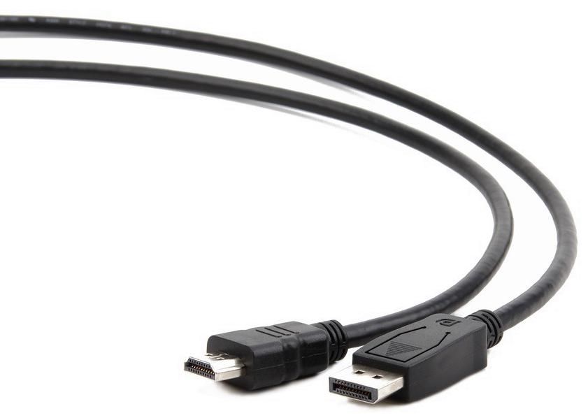 Кабель Cablexpert DisplayPort / HDMI 1.8m Black - фото фото фото 1