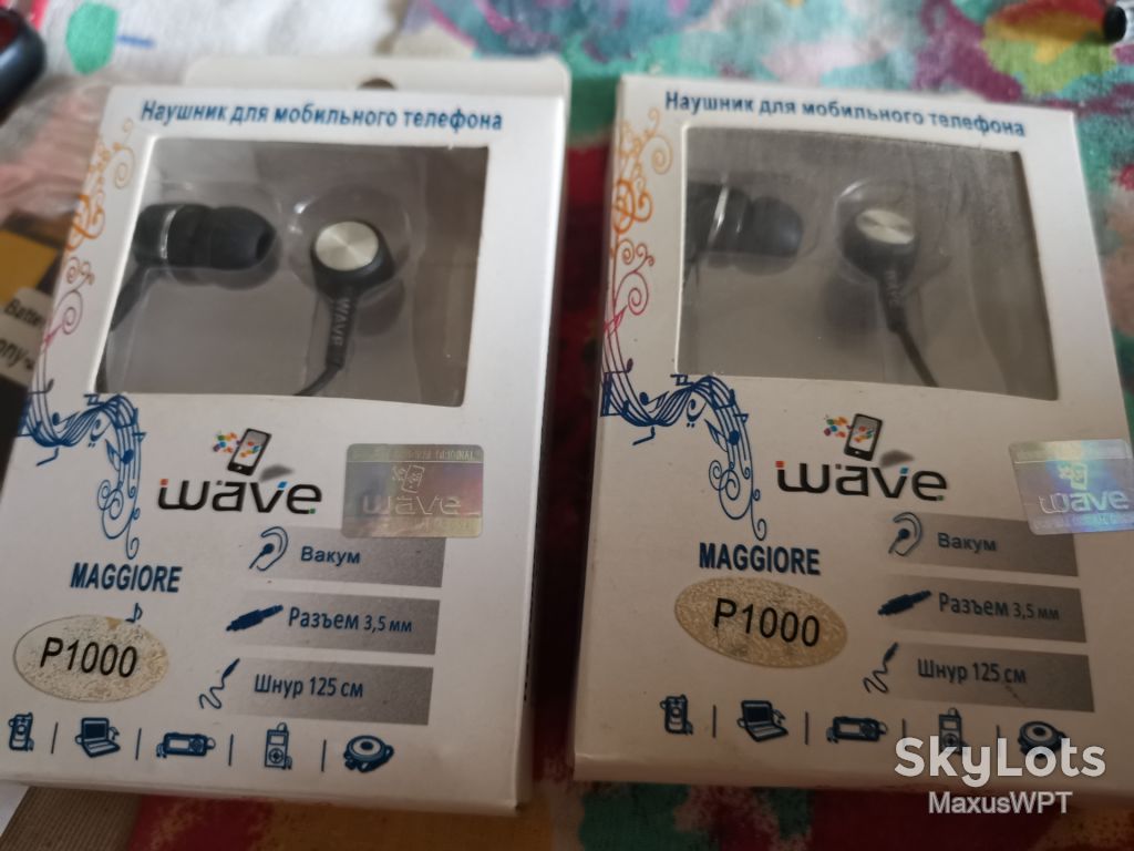 #sklad навушники wave p1000  за/шт - фото фото фото 0