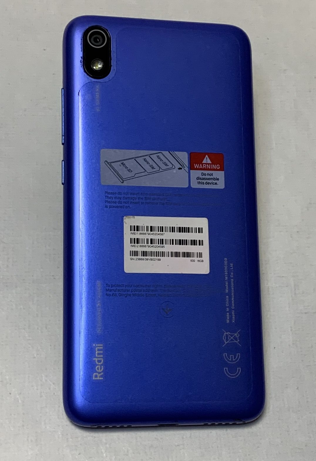 Xiaomi Redmi 7a Blue Оригинал! - фото фото фото 1