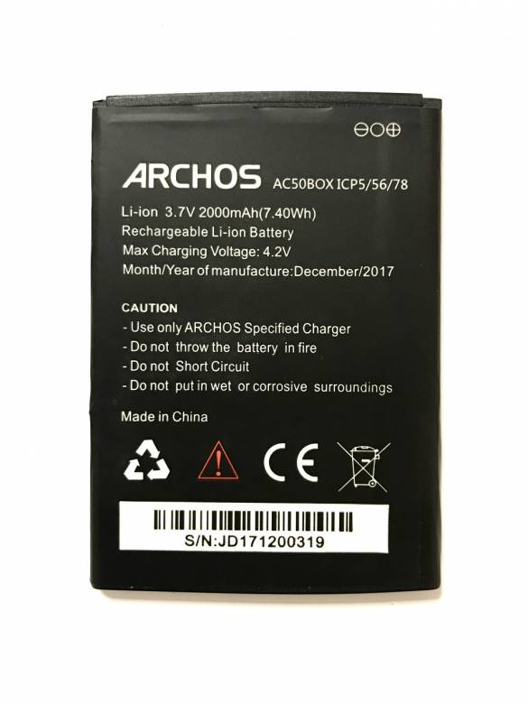 Archos 50b Oxygen / Ac50box Аккумулятор Батарея - фото фото фото 0