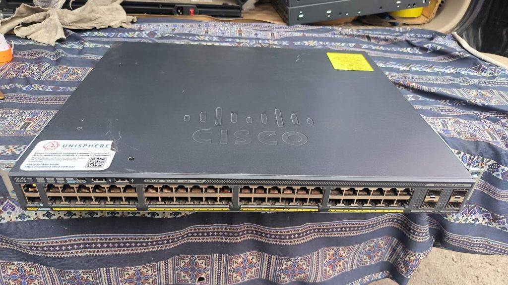 Комутатор Cisco WS-C2960X-48FPS-L POE - фото фото фото 0