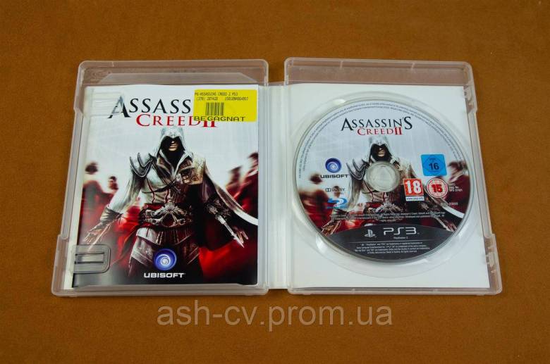 Диск для Playstation 3, гра ASSASSINS CREED II - фото фото фото 3