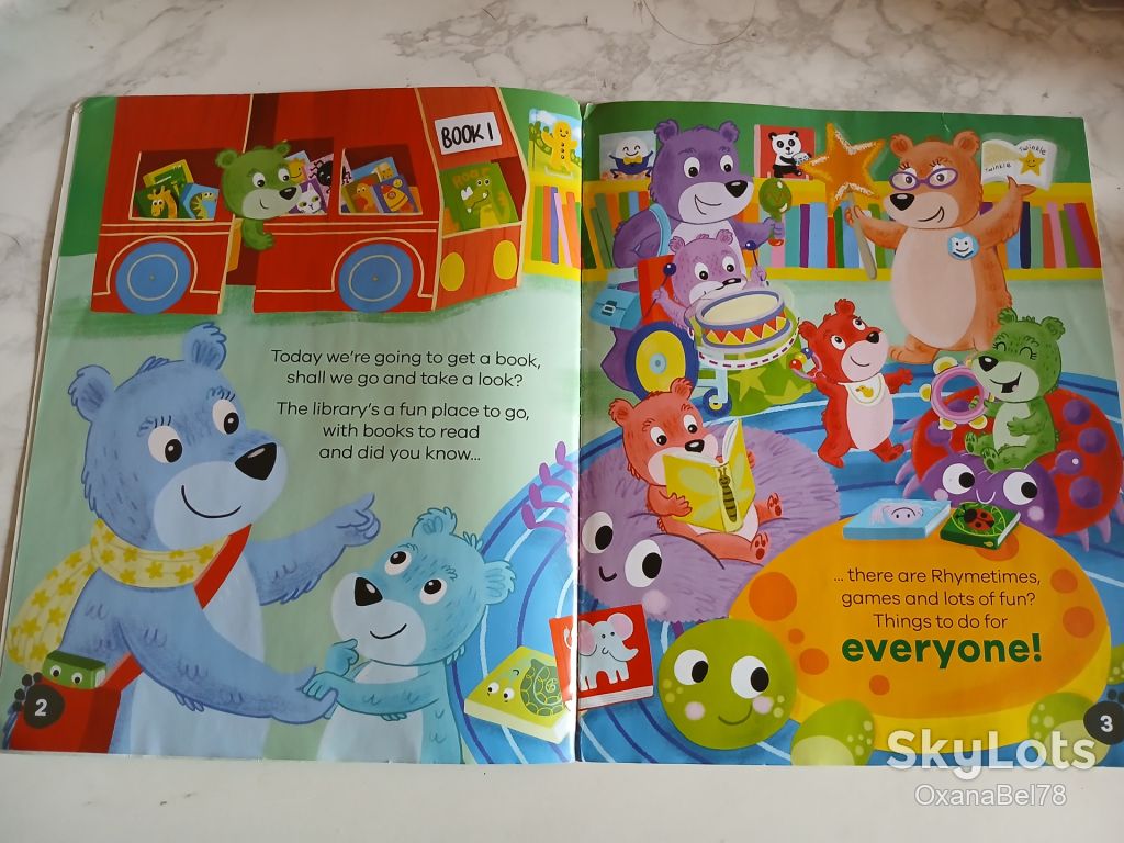Malley, Gemma Bear s Reading Adventure Ведмежа читацька пригода - фото фото фото 2