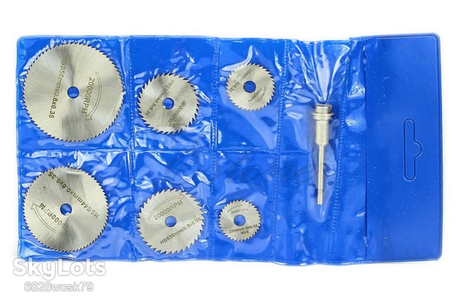 Dremel Набор дисковых пил 6шт и хвостовик для гравера - фото фото фото 3
