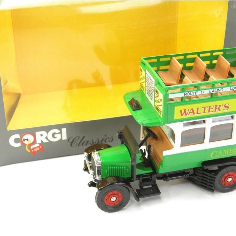 1/43 Corgi Thornycroft Bus  - Walter's Palm Toffee C858 - фото фото фото 0