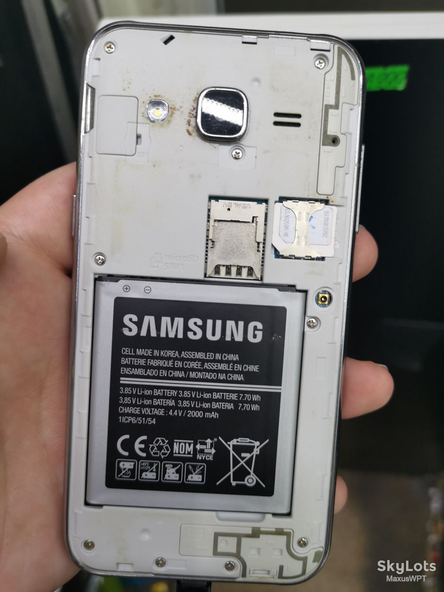 #383 Sklad Samsung J200 White - фото фото фото 1