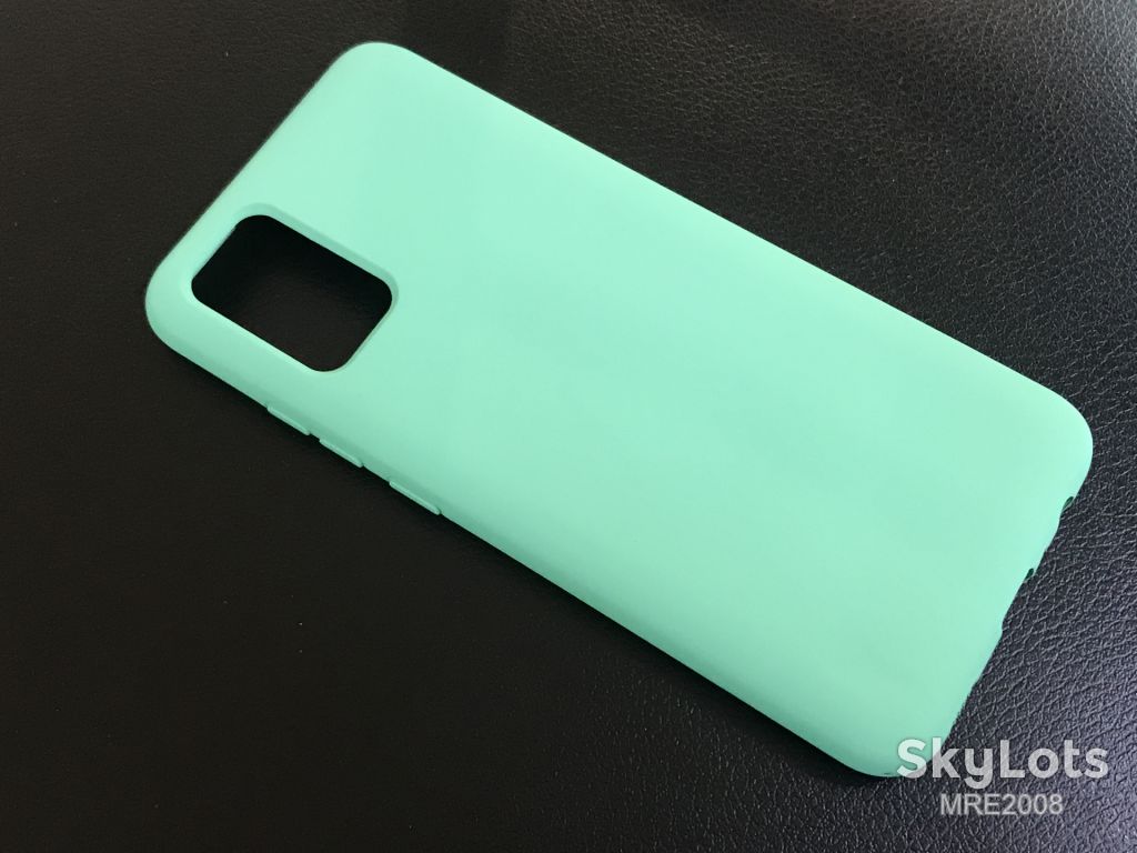 Чехол Silicone Cover для Samsung Galaxy A02s A025 spring green - фото фото фото 1
