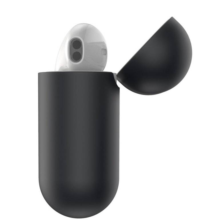 Чехол Baseus для наушников AirPods Черный (WIAPPOD-BZ01) - фото фото фото 2