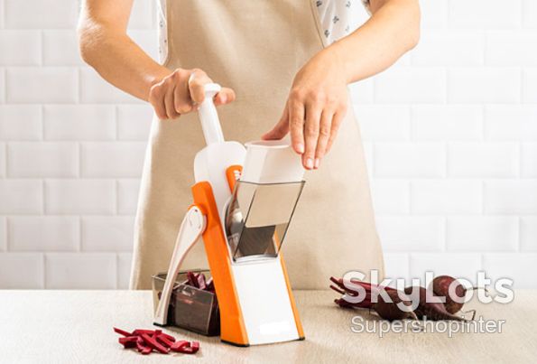 Мультислайсер тёрка для овощей Brava Spring Slicer 9462 - фото фото фото 4