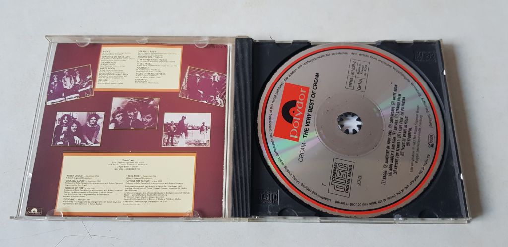 Cream Strange Brew The Best Of CD фірмовий - фото фото фото 2