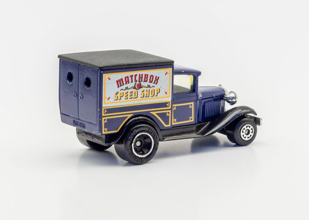 1:53 Ford model A 1927-31 blue, MATCHBOX Toys Superfast 1979 - фото фото фото 3