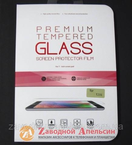 Samsung Tab 4 T230 T231 защитное стекло GLASS - фото фото фото 0