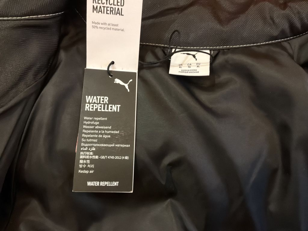 Спортивная куртка Racer Jacket Puma black, р.XL/54 - фото фото фото 4