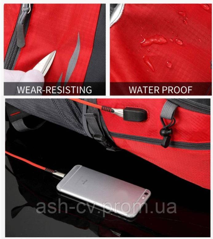 Рюкзак, Backpack, Waterproof, Hiking, 20L, Pro, синій - фото фото фото 5