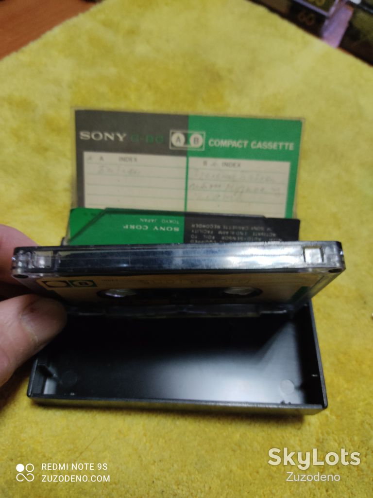 Б/У Аудио кассета SONY C-90 - фото фото фото 4