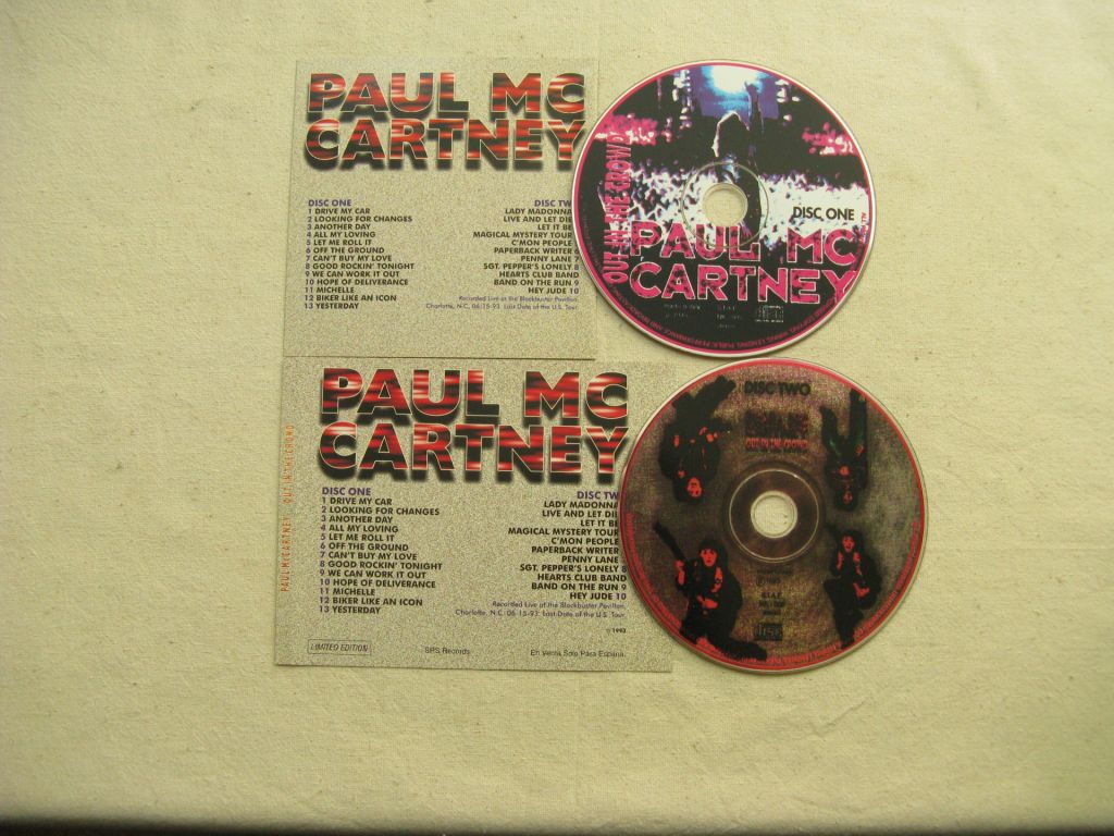 CD Beatles Family. Paul McCartney. /ex-Beatles/. Out In The Crowd. 2CD. 1993. - фото фото фото 2