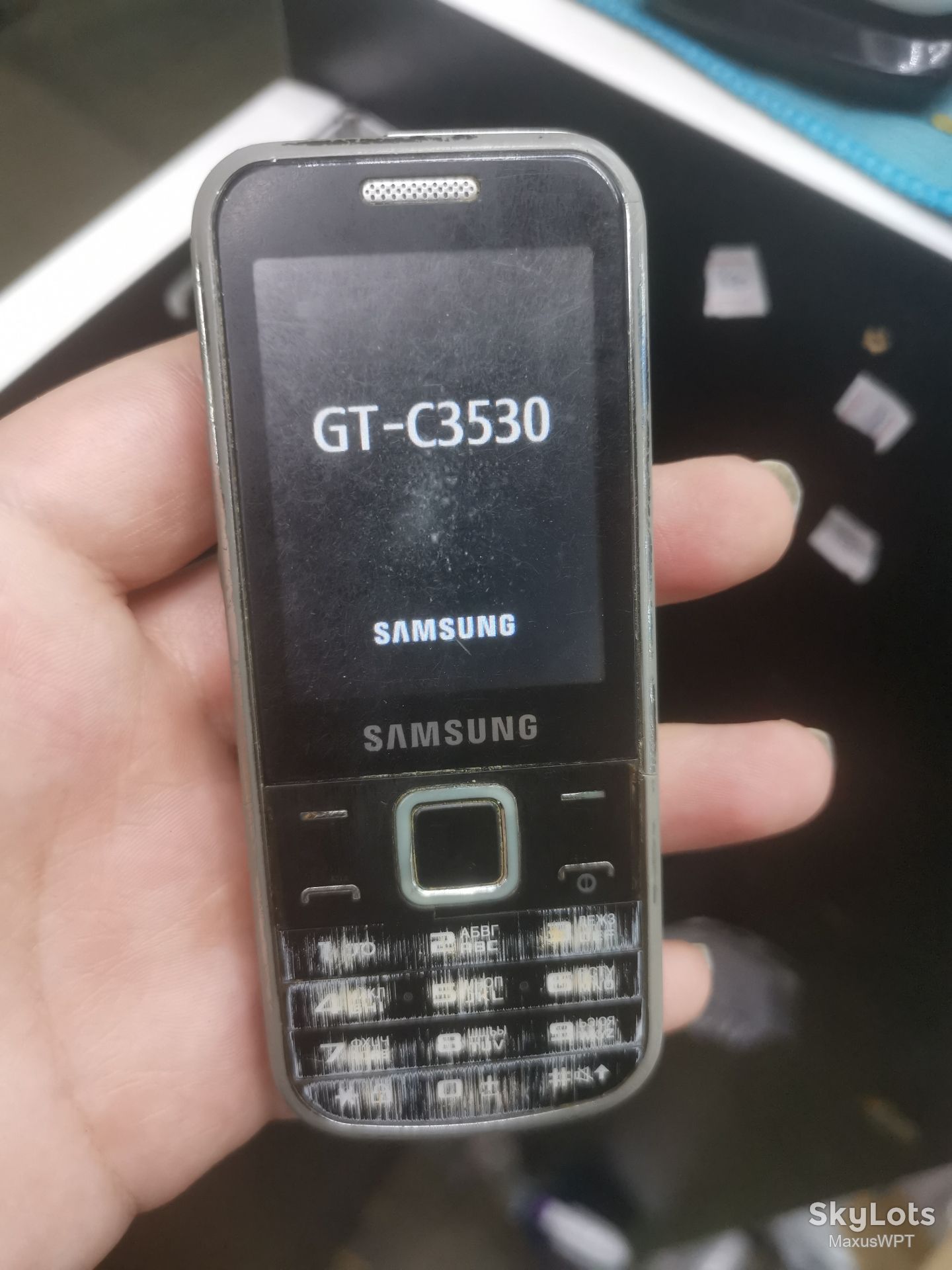 #1006 Sklad samsung c3530 3530 silver - фото фото фото 1