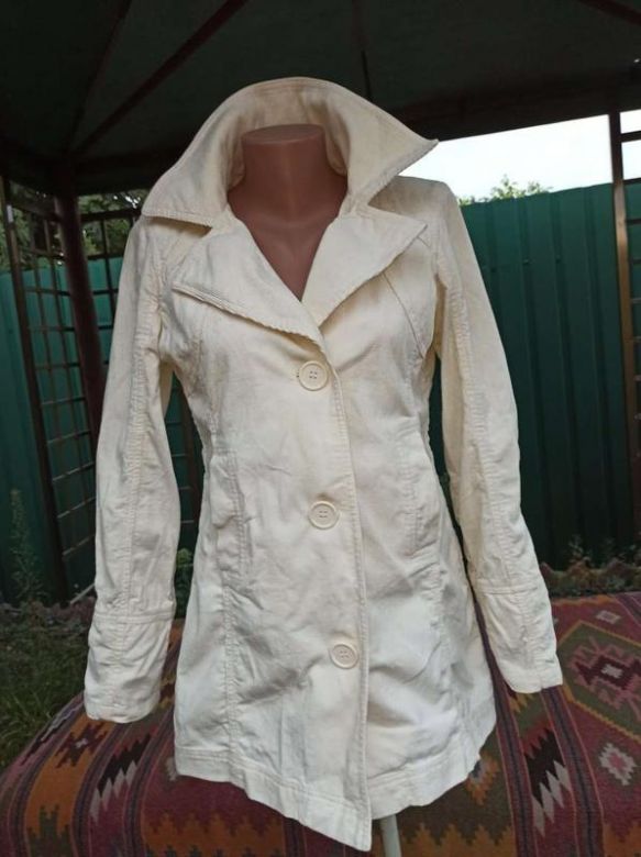 Вельветове півпальта, куртка, фірма only, 100 бавовна - фото фото фото 6