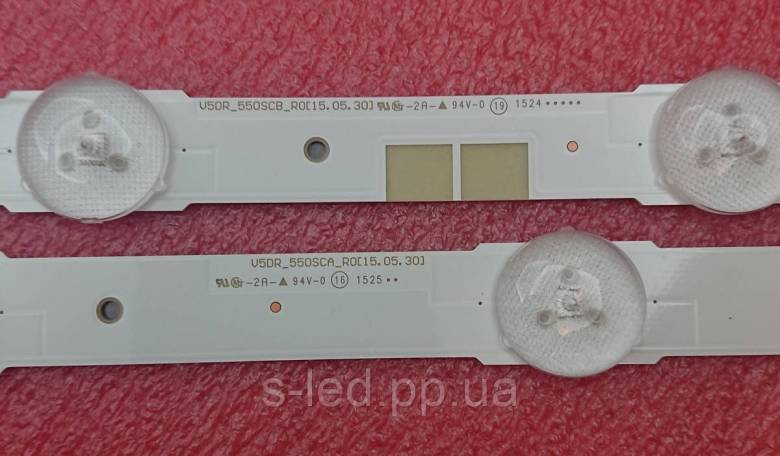 LED підсвітка V5DR-550SCA-R0 V5DR_550SCA_R0 V5DR_550SCB_R0 V5DR_550SCA_R1 V5DR_550SCB_R1 BN96-38481A - фото фото фото 2