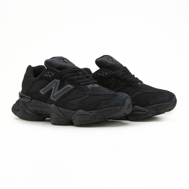New Balance 9060 Black Grey Logo 38 - фото фото фото 1