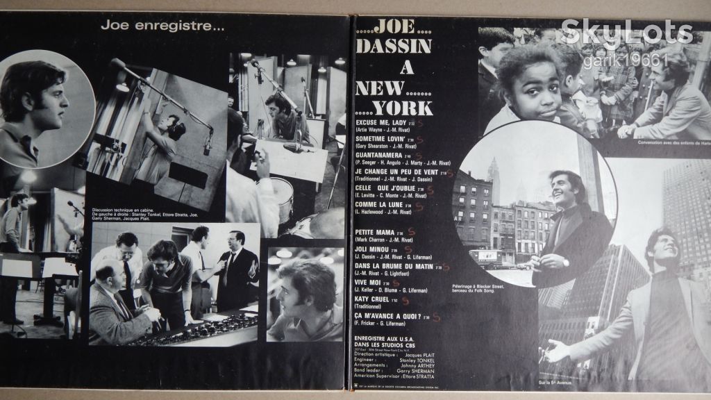 Joe Dassin – A New York   (CBS – 62823, France) EX+/NM- - фото фото фото 2