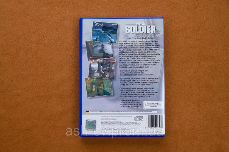 Диск для Playstation 2, гра WWII Soldier - фото фото фото 5