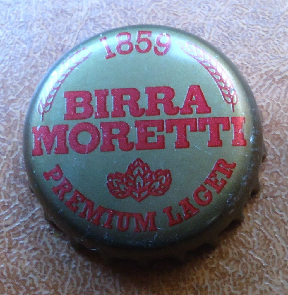 Пивная пробка крышка корок   Birra Moretti   Италия - фото фото фото 0