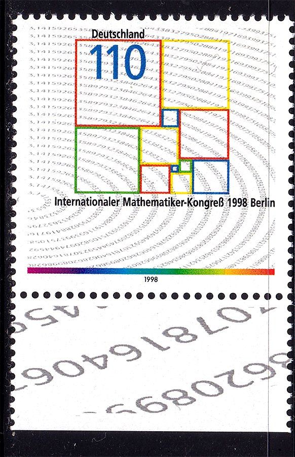 Германия  ФРГ  1998 г  MNH - - фото фото фото 0