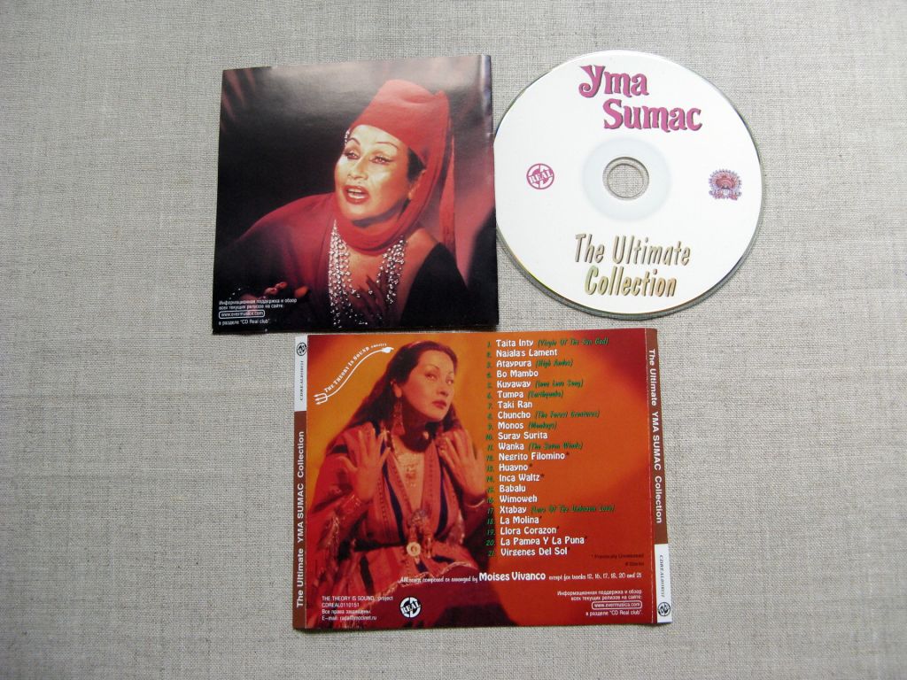 CD Классика. Yma Sumac. The Ultimate Collection. - фото фото фото 2