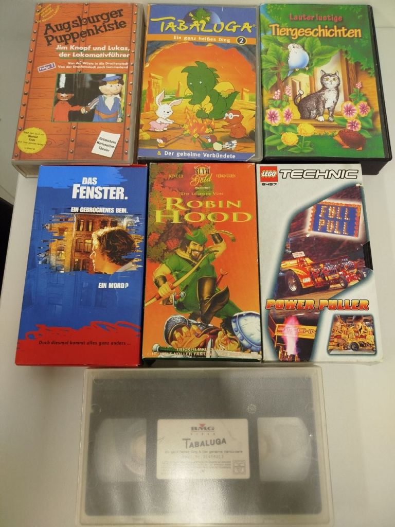 Відеокасета VHS з Німеччини  (дитячі, мультфільми) – 13 шт. - фото фото фото 3