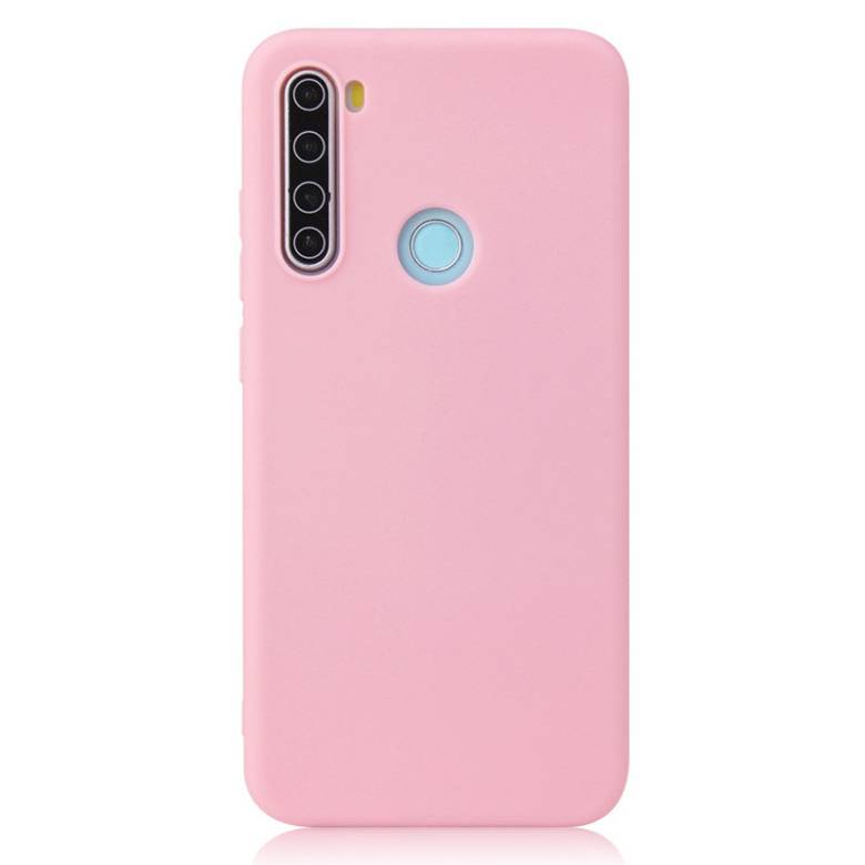 Чохол Soft Touch для Xiaomi Redmi Note 8 силікон бампер світло-рожевий - фото фото фото 1