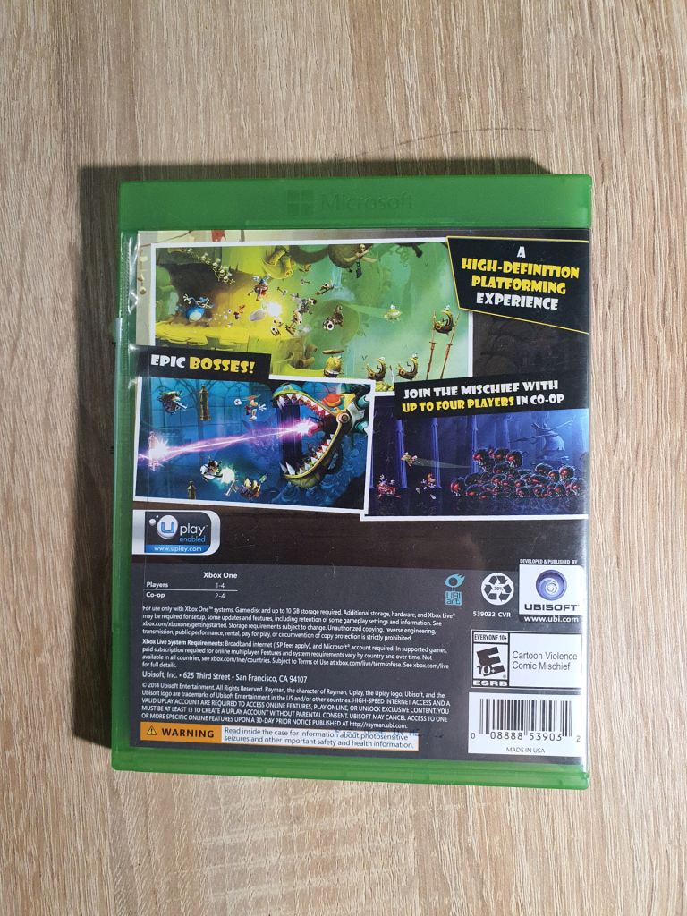 Диск Xbox One Rayman - фото фото фото 1