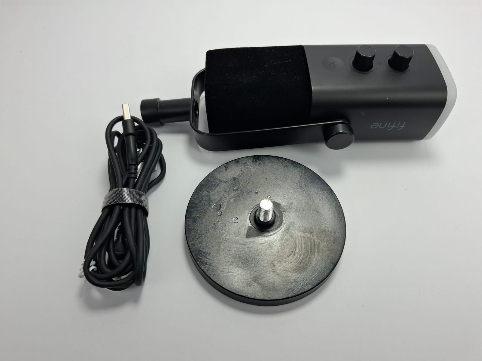 Студійний мікрофон FIFINE AM8 USB/XLR з RGB-підсвічуванням - фото фото фото 1
