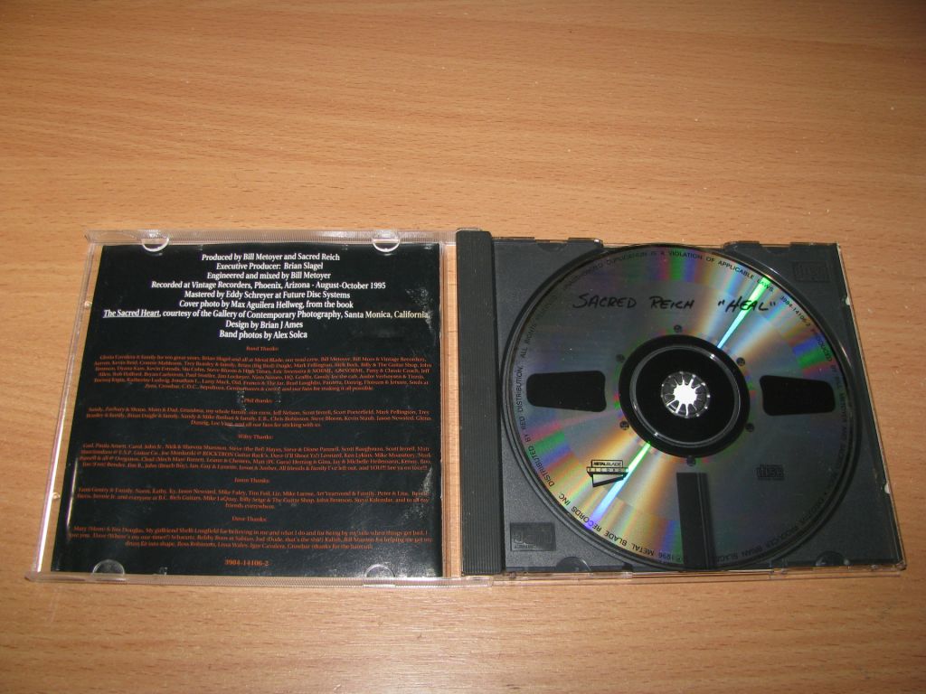 SACRED REICH - Heal  (1996 Metal Blade 1st press,USA) - фото фото фото 1