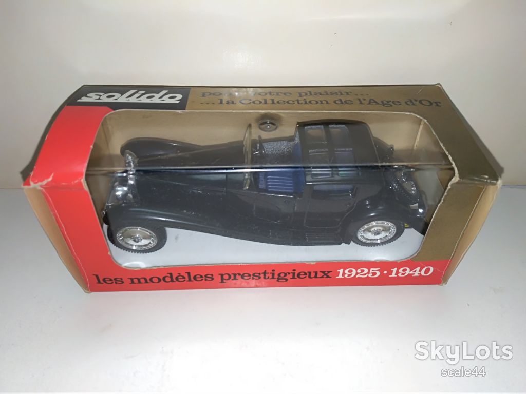 Bugatti Royale.Solido.1/43 - фото фото фото 0
